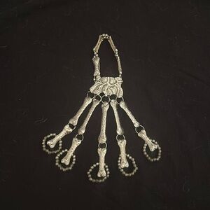 skeleton hand ring
